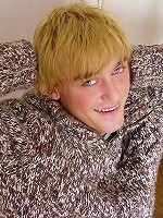 Filip Schubert masturbates on his computer desk.