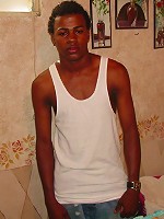 GlobeBoys free twink gallery featuring Solo Black Big Cock Boy