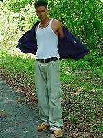 GlobeBoys free twink gallery featuring Black Uncut Horny Boy