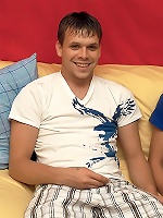 2 hard young studs share their cocks and anal fantasies in these hot backside fucking dorn room pics