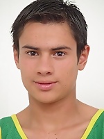 Sexy boy makes a three-point shot